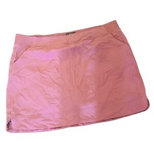 32 Degrees Cool Pink Athletic Skort Pockets Tennis Golf XXL